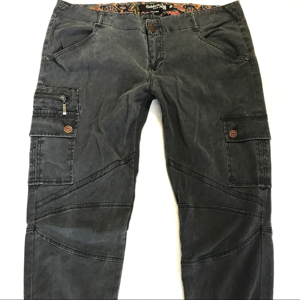 Celebrity Pink skinny cargo pants sz 13 - Picture 3 of 7